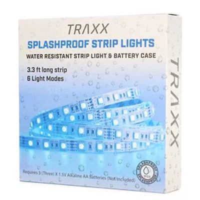 Splash-Proof LED Light Strip 3.3ft