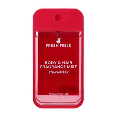 Fresh Feels Strawberry Body & Hair Fragrance Mist 3.3oz