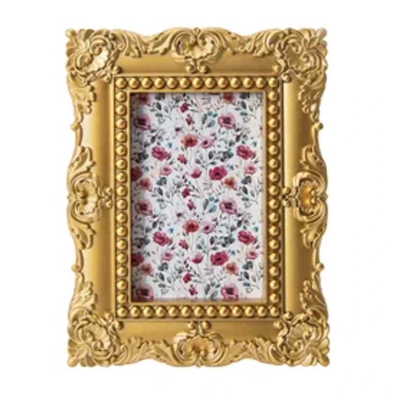 Gold Metallic Photo Frame