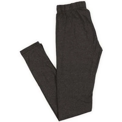Juniors Marled Gray Leggings