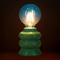 Ceramic Wavy Lamp