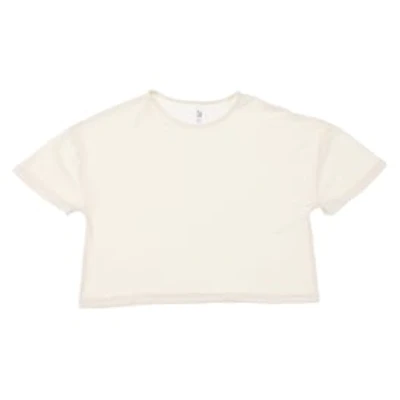 Juniors Boxy Hacci Top - White