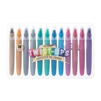 Metallic Twist-Ups Watercolors 12-Pack