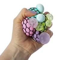 Mini Squishy Mesh Balls 4-Count