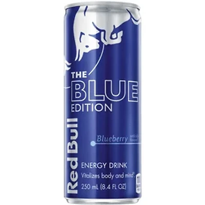 Red Bull® Blueberry Energy Drink, The Blue Edition 8.4oz