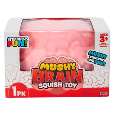 Mushy Brain Squish Toy 5.31in x 4.13in