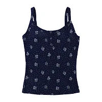 Juniors Wide Rib Tank Top