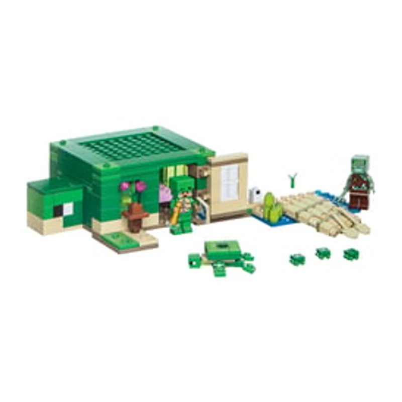 LEGO® Minecraft The Turtle Beach House Building Toy