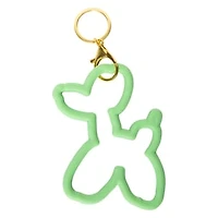 Novelty Silicone Bangle Bracelet with Keyring