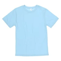 Lavender Solid Crewneck Tee