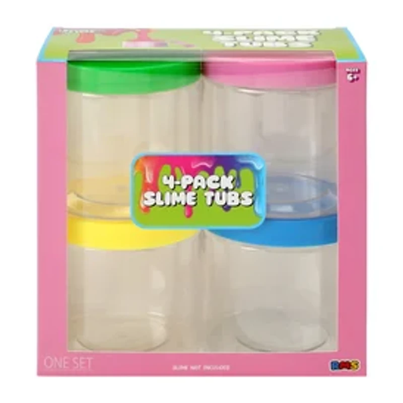 Mad About Slime Slime Tubs 4-Pack