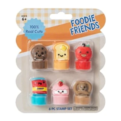 Foodie Friends Stamp Set 6-Pack