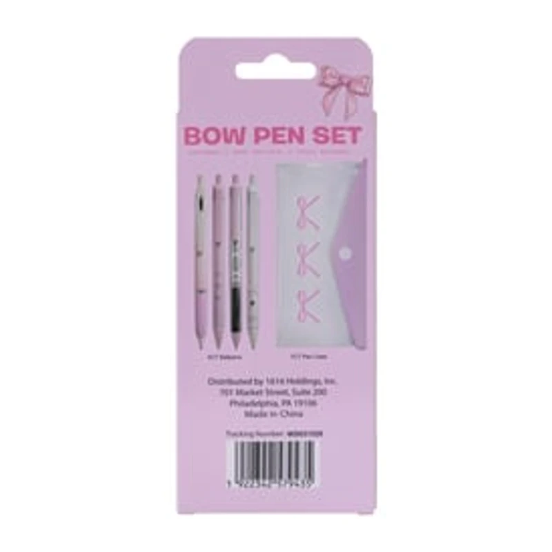 Bow Pen Set 5-Pack