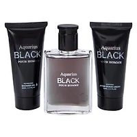 Aquarius Black Pour Homme 3-Piece Set