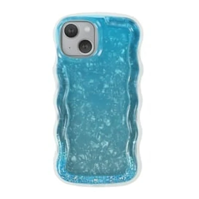 iPhone 15®/14® Wavy Glitter Phone Case