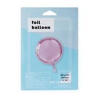 INFLATED Rose Gold Round Balloon