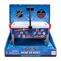 NHL Arcade Mania Mini Arcade Air Hockey Collectible Desktop Set