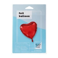 INFLATED Red Heart Balloon