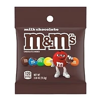 M&M'S Milk Chocolate Candy Peg Bag, 2.55 oz