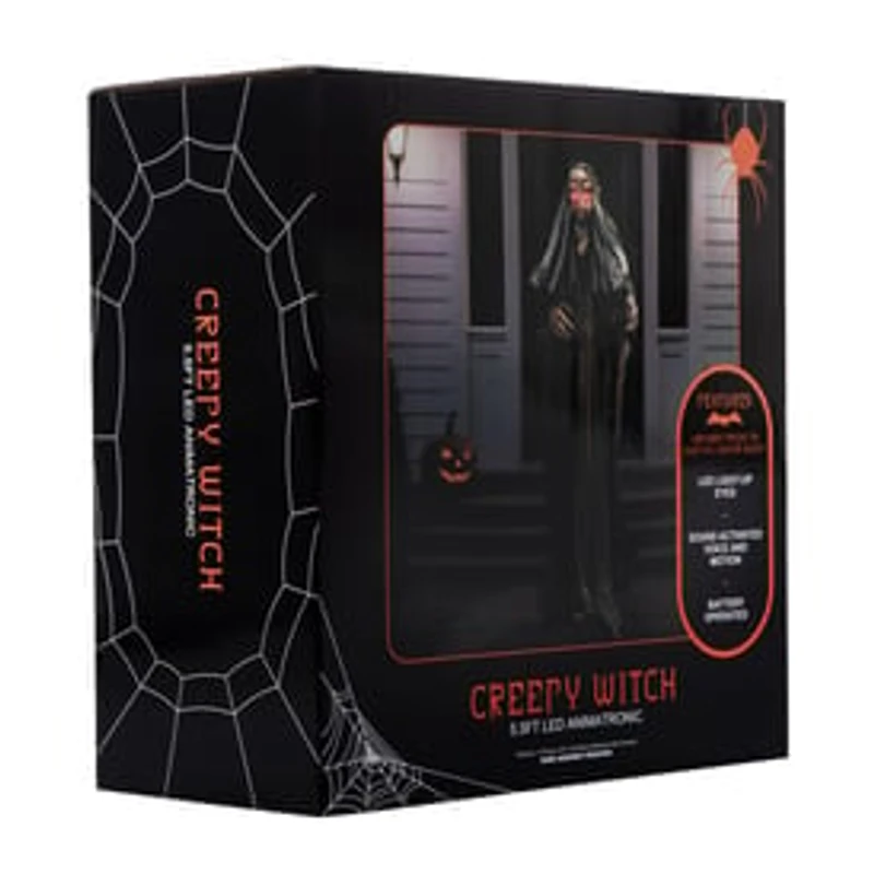 Halloween Animatronic Creepy Witch
