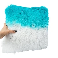 Ombre Plush Throw Pillow 16in x 16in