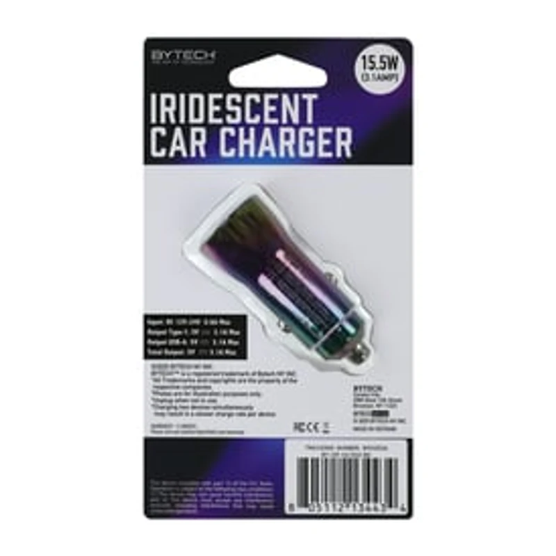 Iridescent Car Charger 15.5W