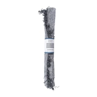Yarn-Dyed Cotton Rug 2ft x 3ft - Gray