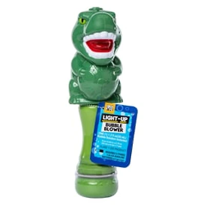 Dinosaur Light Up Bubble Blower & Solution 1.2oz