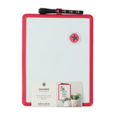 Contempo Dry Erase Board 8.5inx11in
