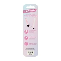 Tech!fy Dual-Tips Touchscreen Iridescent Stylus 2-Pack
