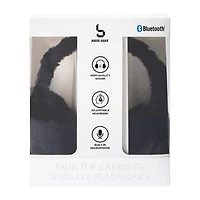 Bass Jaxx™ Faux Fur Earmuffs Wireless Headphones