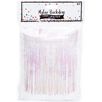 Iridescent Mylar Curtain Backdrop 48in x 60in