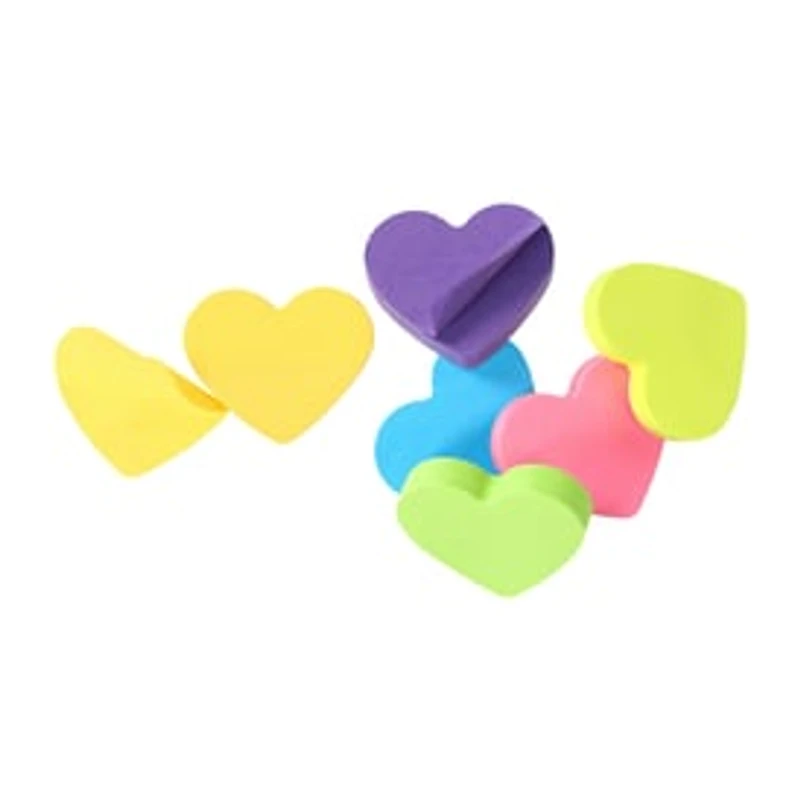 Mini Heart Sticky Notes 6-Pack