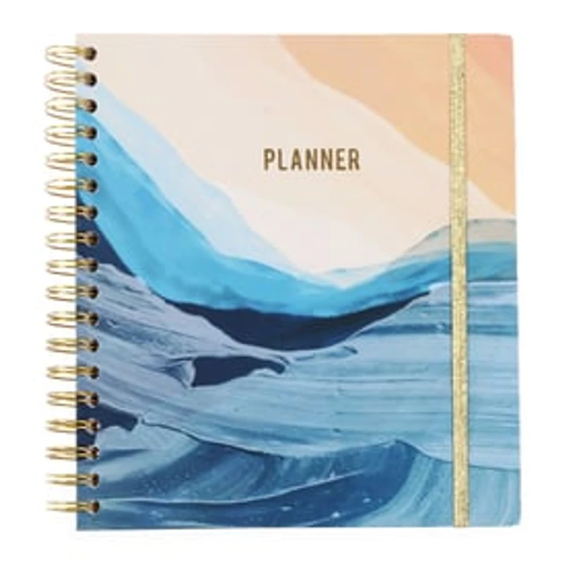 Spiral-Bound Monthly Planner