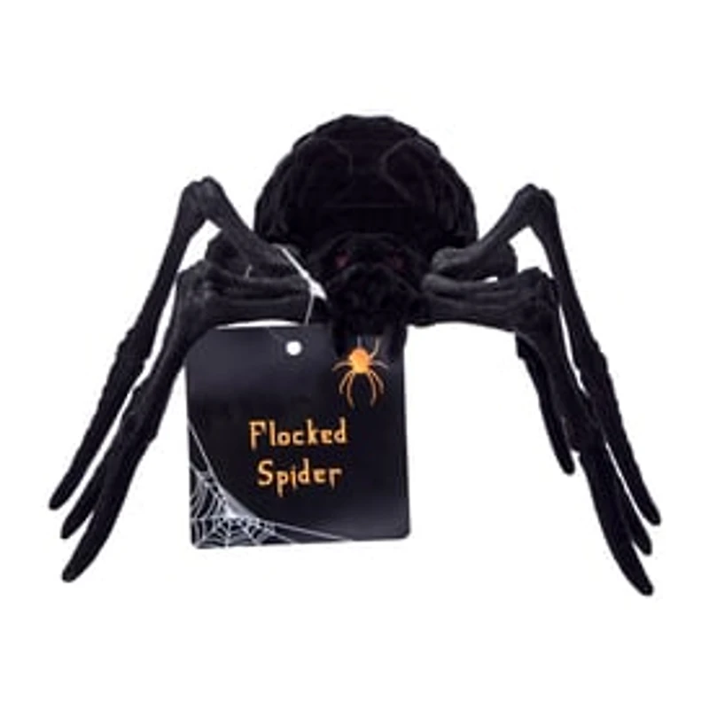 Halloween Flocked Spider