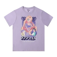 Disney Rapunzel Anime Graphic Tee