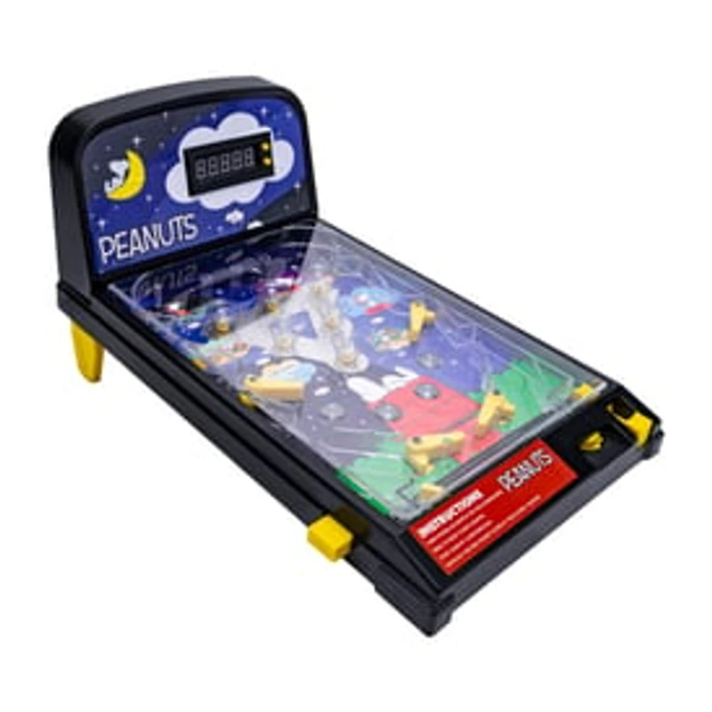 Peanuts® Snoopy Dreamy Pinball Electronic Tabletop Arcade Game Set