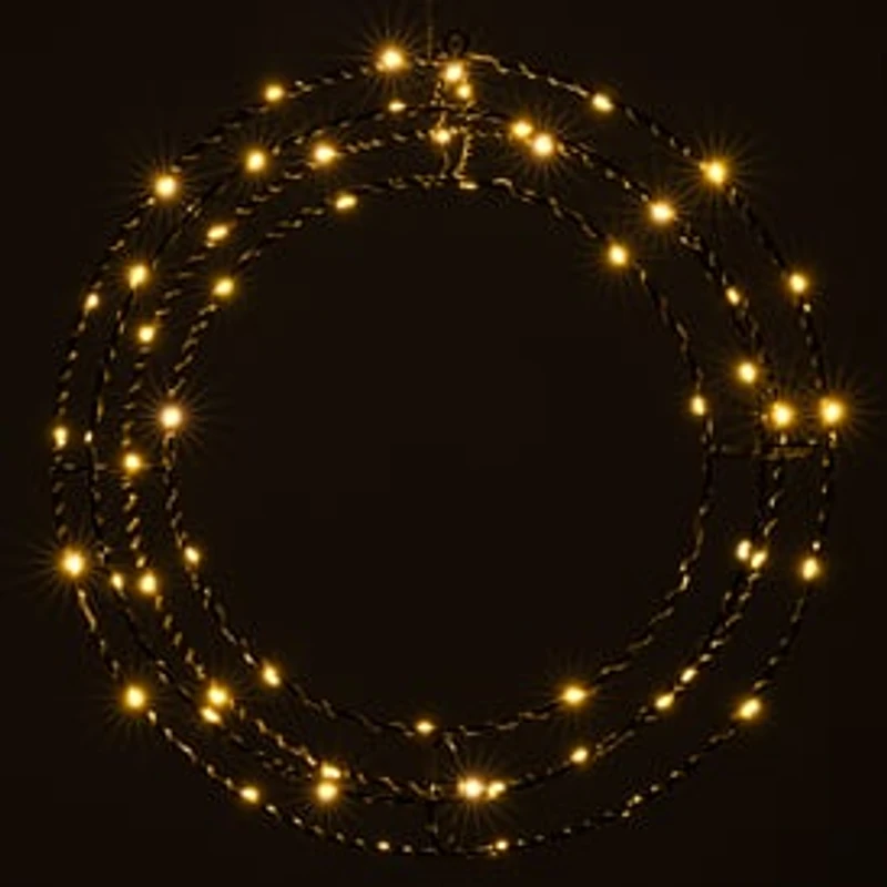 LED Wreath 15in