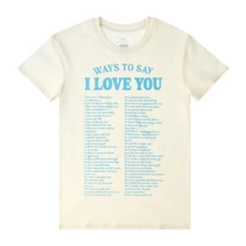 Ways To Say I Love You Graphic Tee