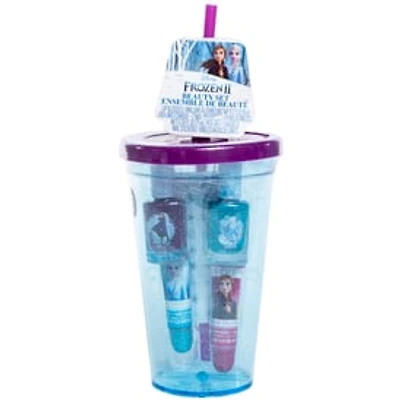 Disney Frozen 2 Travel Tumbler Beauty Set