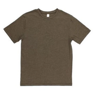 Young Men's Crew Neck Tee - Olive Green