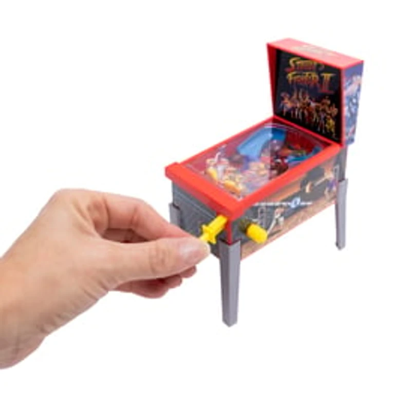 Arcade Mania™ Street Fighter II Pinball Collectible Desktop Arcade