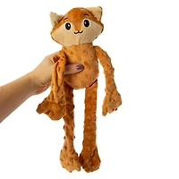 Plush Long Limb Dog Toy With Squeaker 17in