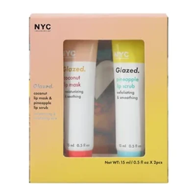 NYC Underground Glazed Lip Scrub 0.5oz 2-Pack