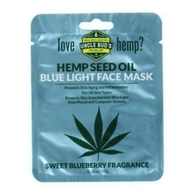 Uncle Bud's® Hemp Seed Oil Blue Light Face Mask