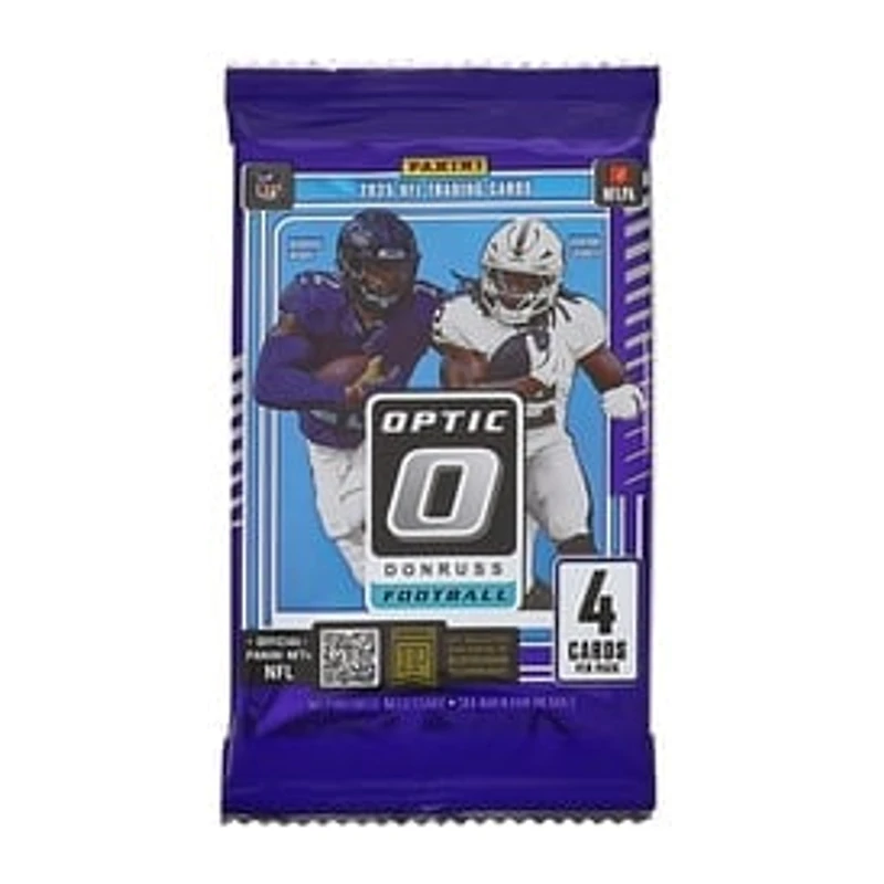 Panini 2025 NFL Optic Donruss Football Trading Cards Pack (Styles May Vary)