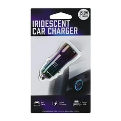 Iridescent Car Charger 15.5W