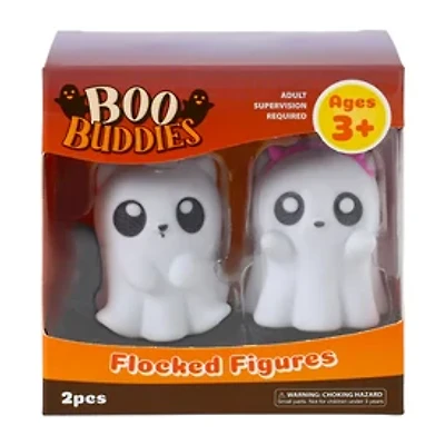 Boo Buddies Flocked Figures 2-Pack