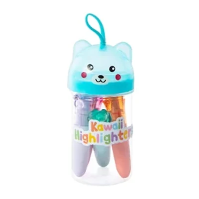 Kawaii Highlighter 4-Pack
