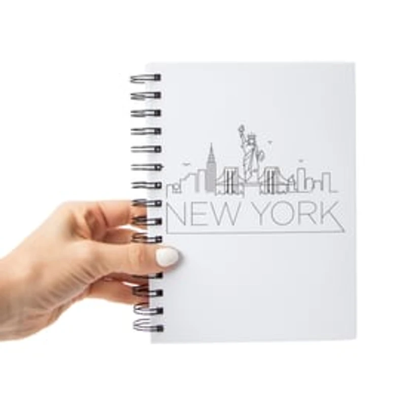 New York Spiral Bind Book